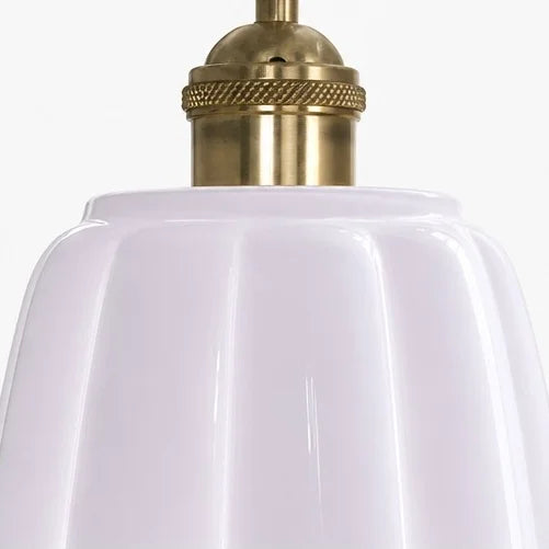 Blythe Modern Pendant Light with Ceramic Petals — product view