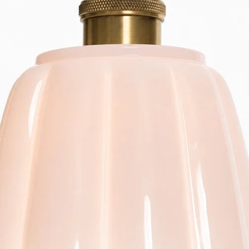 Blythe Modern Pendant Light with Ceramic Petals — product view
