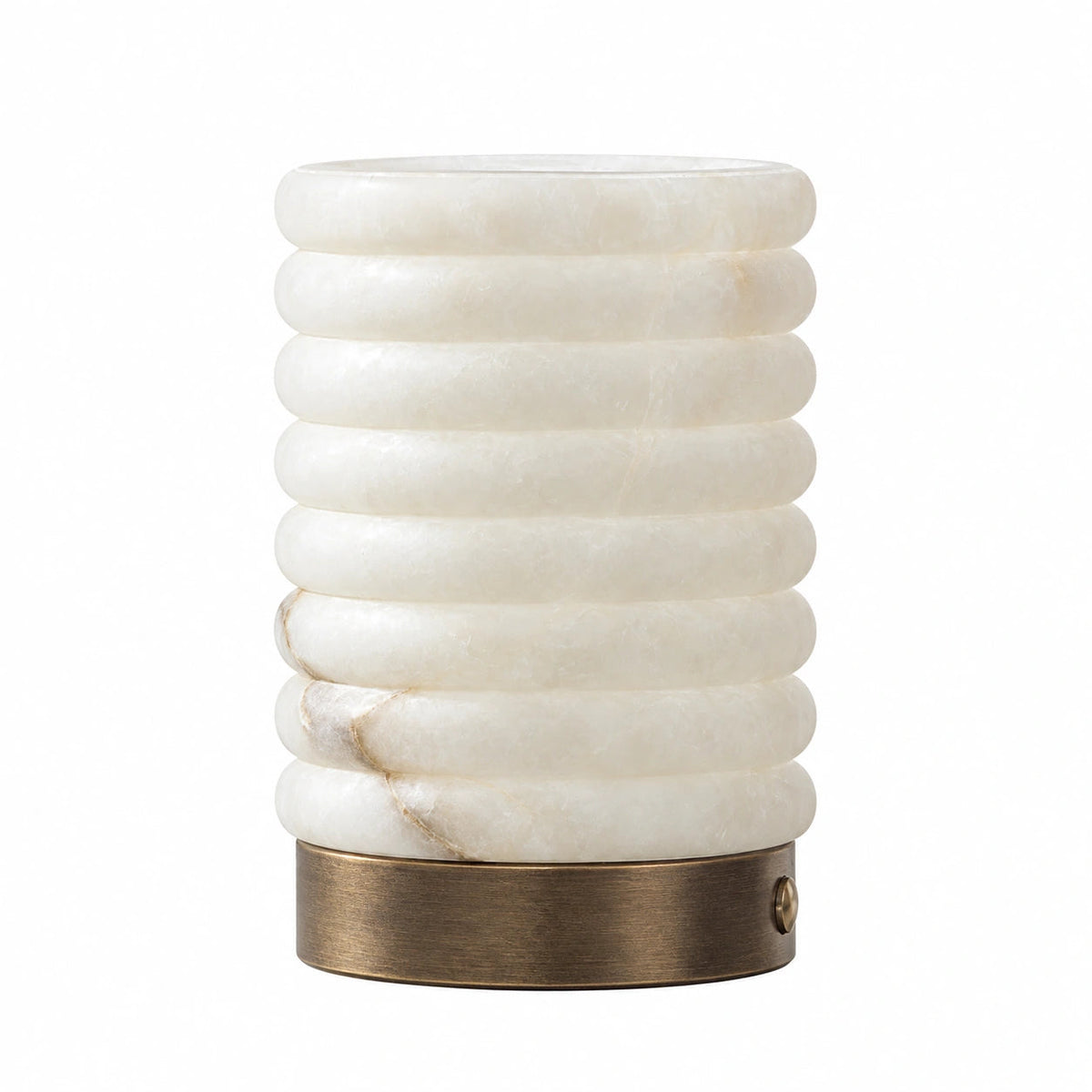 Calla Natural Alabaster Cordless Accent Table Lamp — product view
