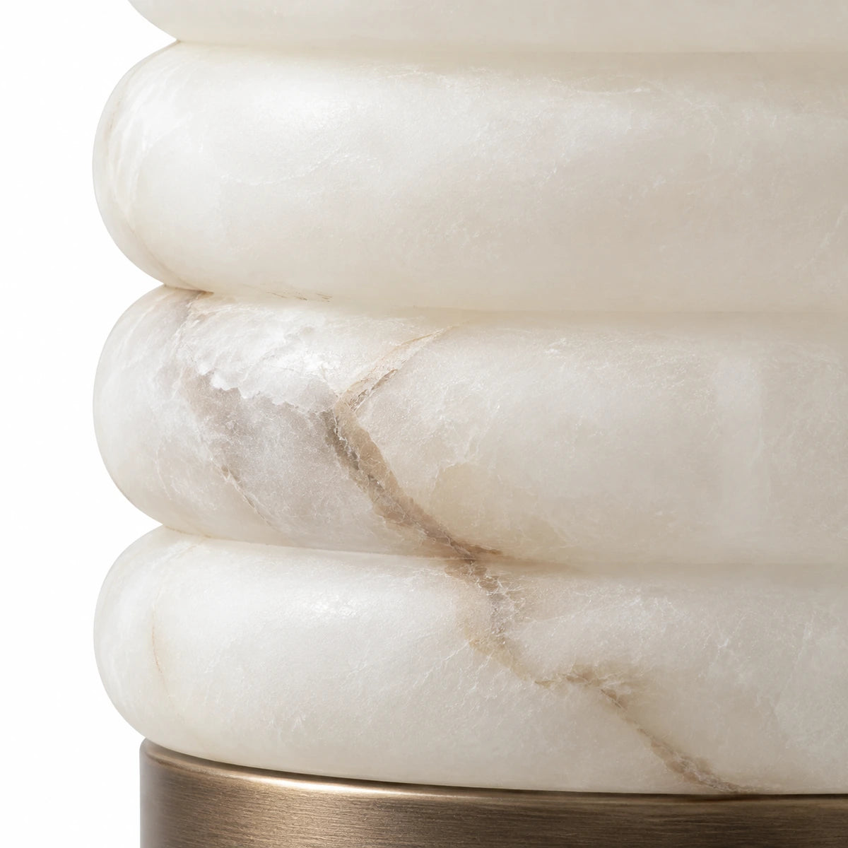 Calla Natural Alabaster Cordless Accent Table Lamp — product view