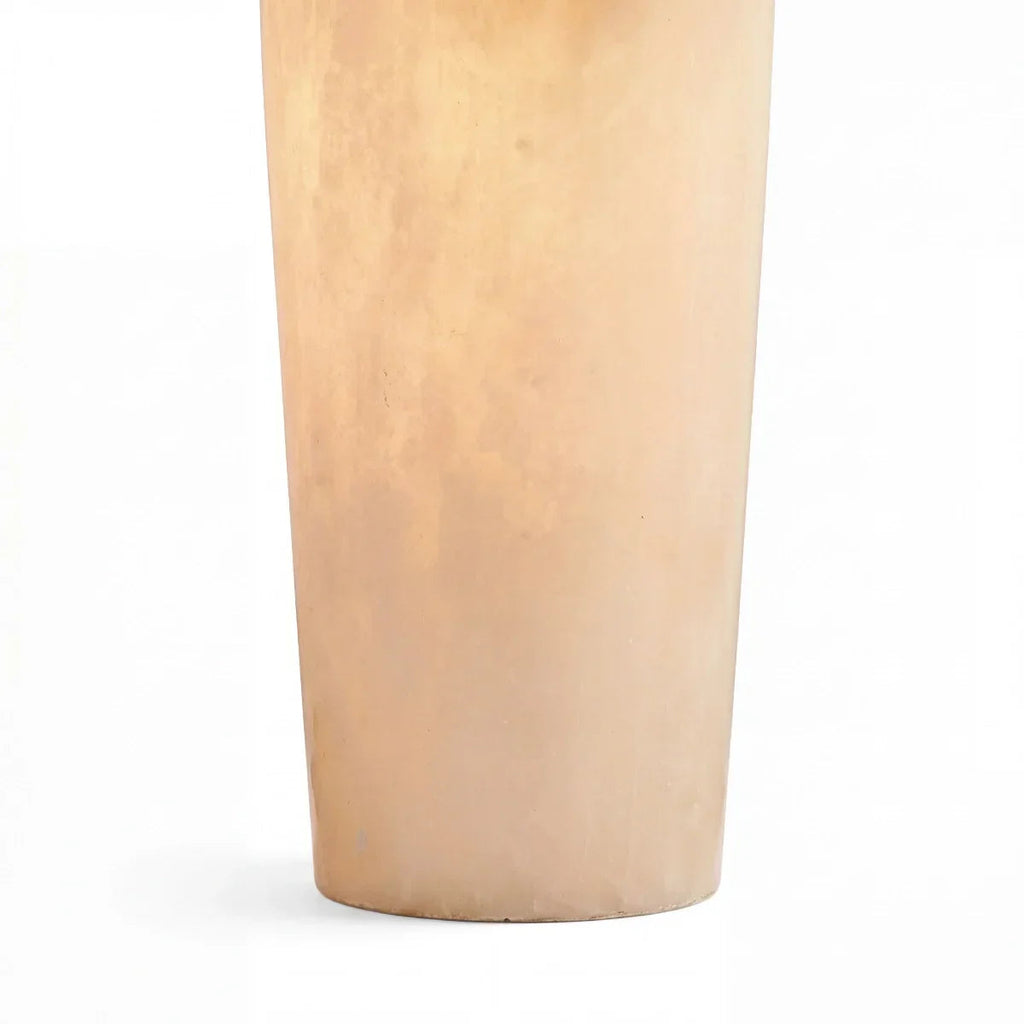 Hazel Alabaster Table Lamp with Linen Shade and Two-Light Design — product view