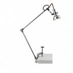 Jasper Adjustable Industrial Table Light with Metal Dome Shade — product view