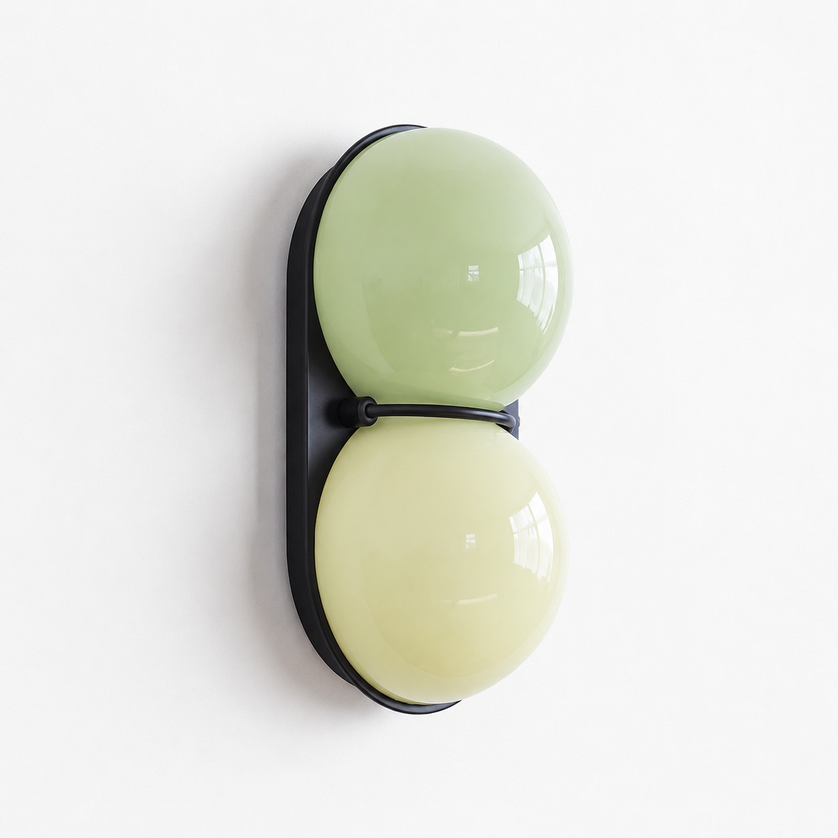 Neroli Modern Wall Sconce with Double Glass Globes — product view