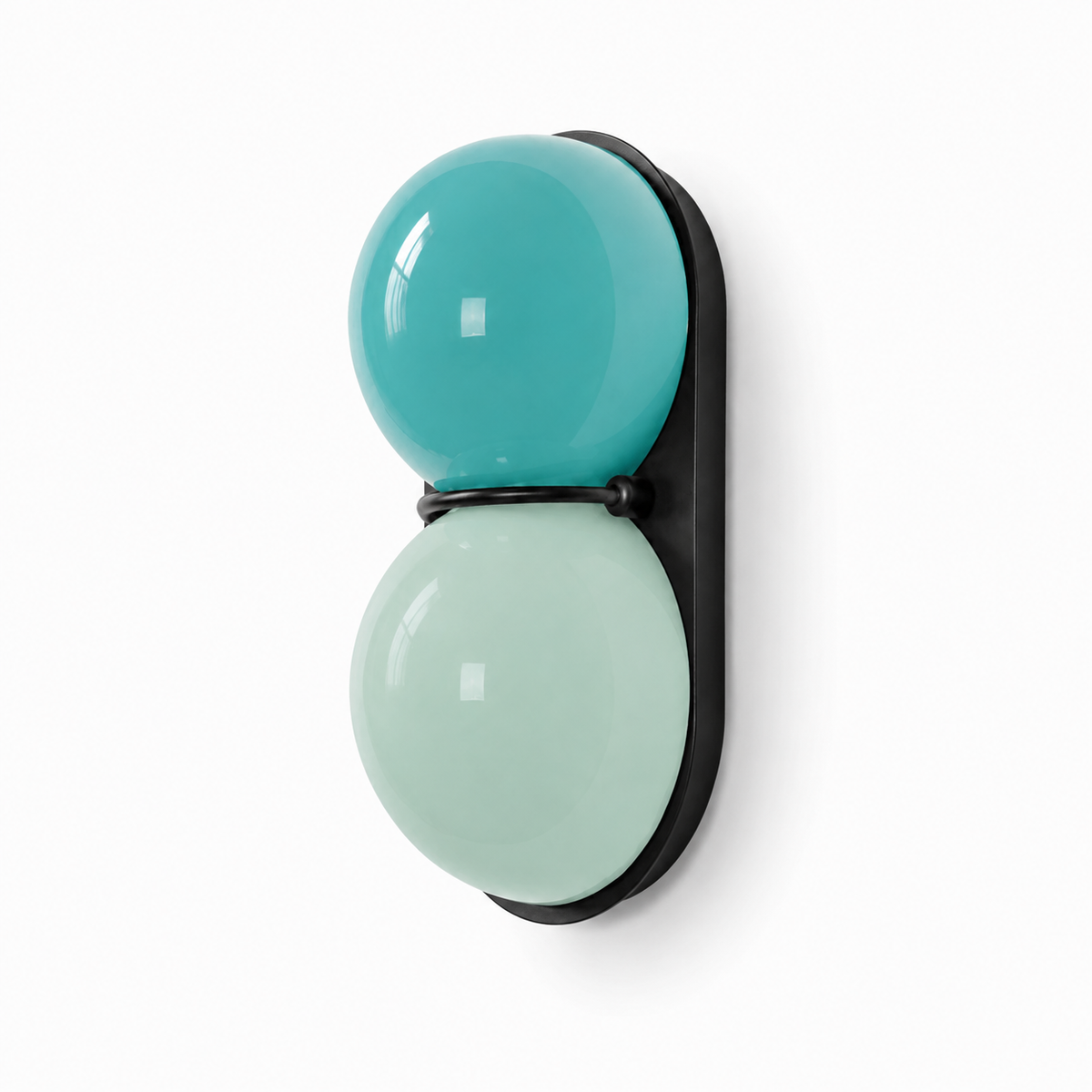 Neroli Modern Wall Sconce with Double Glass Globes — product view